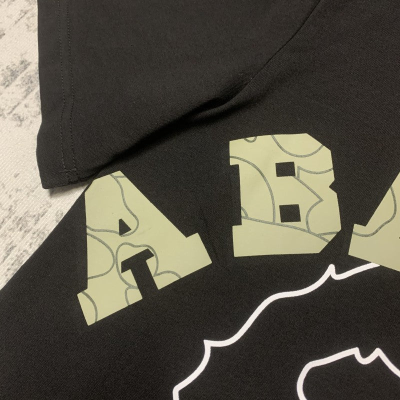 BAPE Outline College Ape Head Men's T-Shirt - White