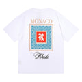 Rhude T-shirt Moroccan Micro Printed Short Sleeve T-shirt