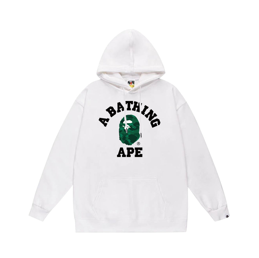 Bape Desert Camo Multi‑Print Ape Head Oversized Hoodie Streetwear
