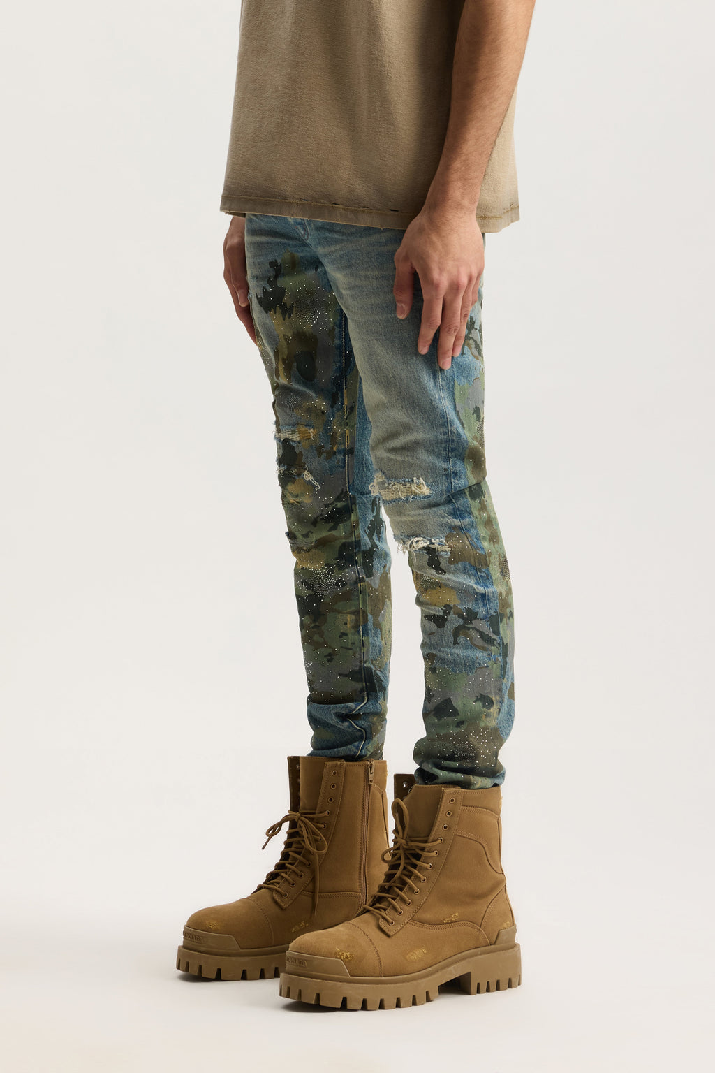 P001 Embellished Camo