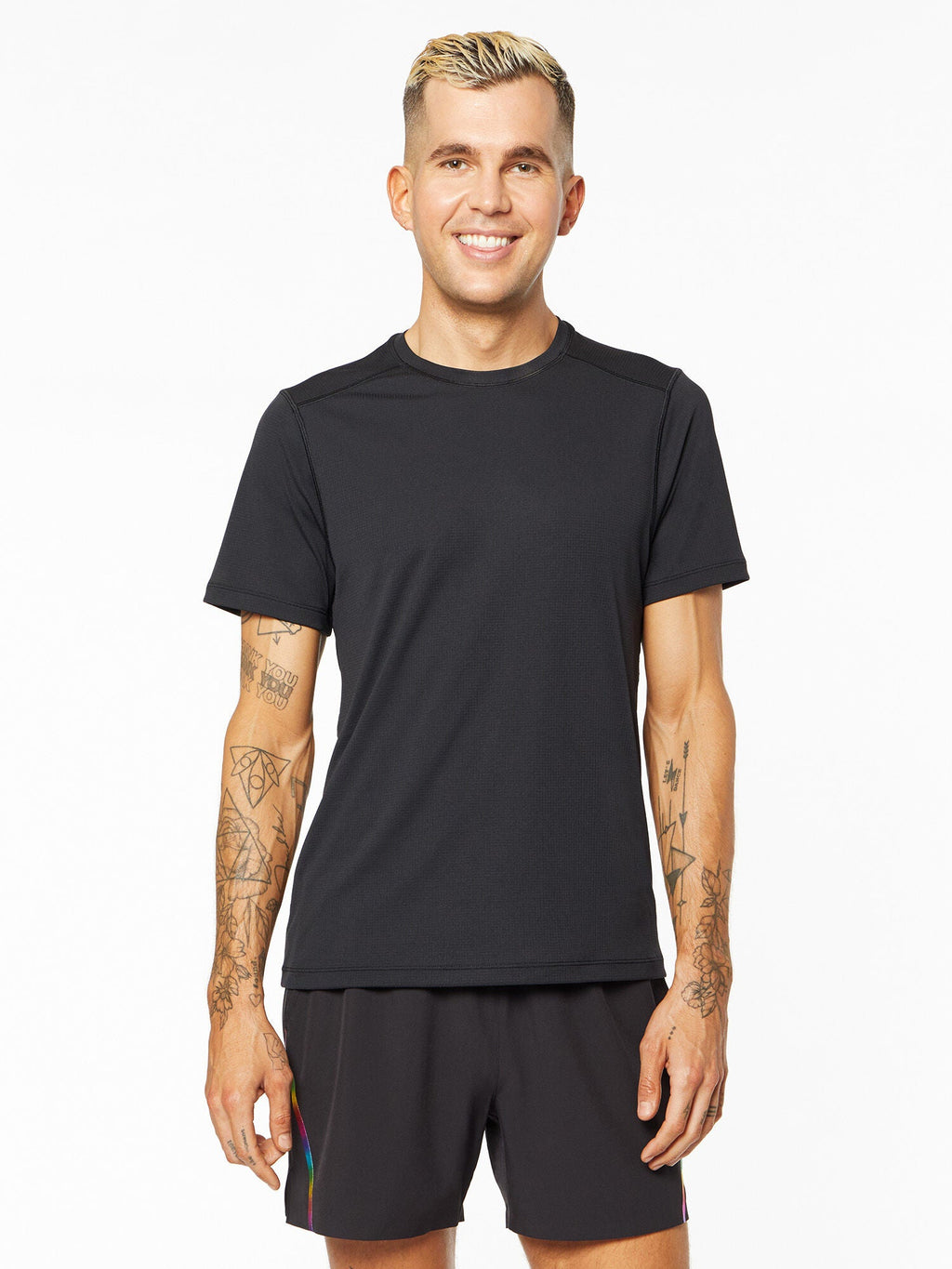 BLACK PROPEL TEE