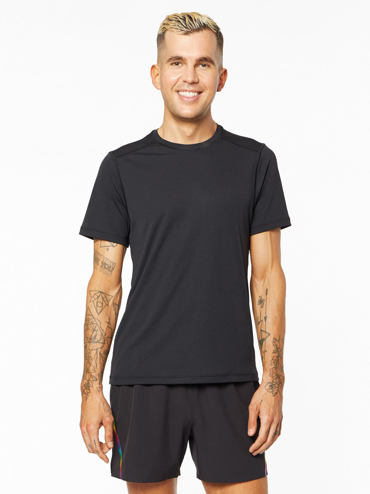 BLACK PROPEL TEE