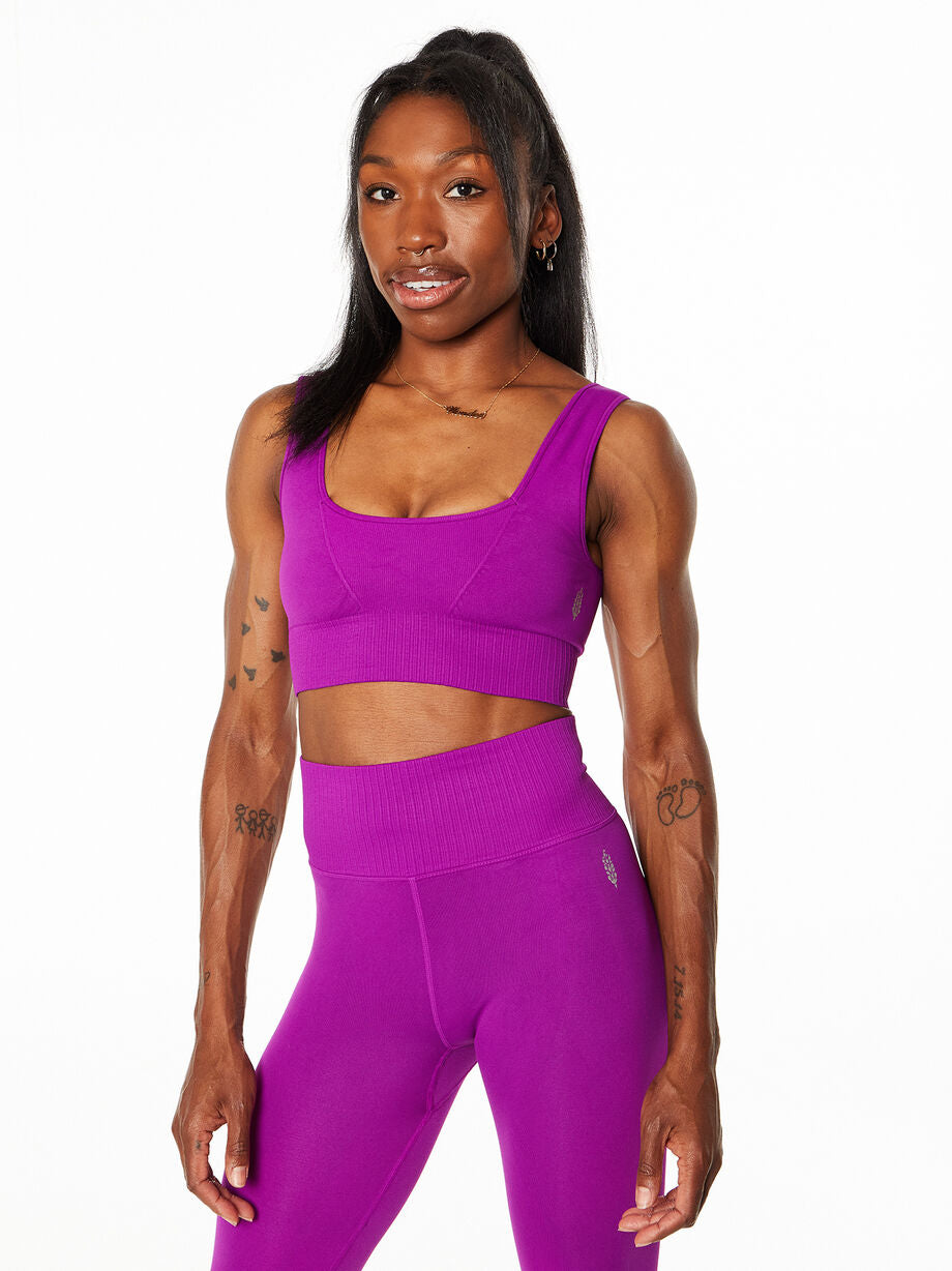 Square Neck Good Karma Bra