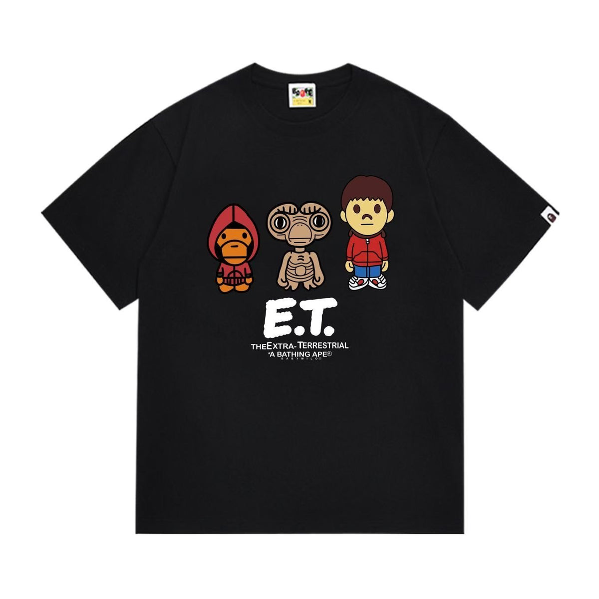 BAPE E.T. Character Graphic Short-Sleeve T-Shirt