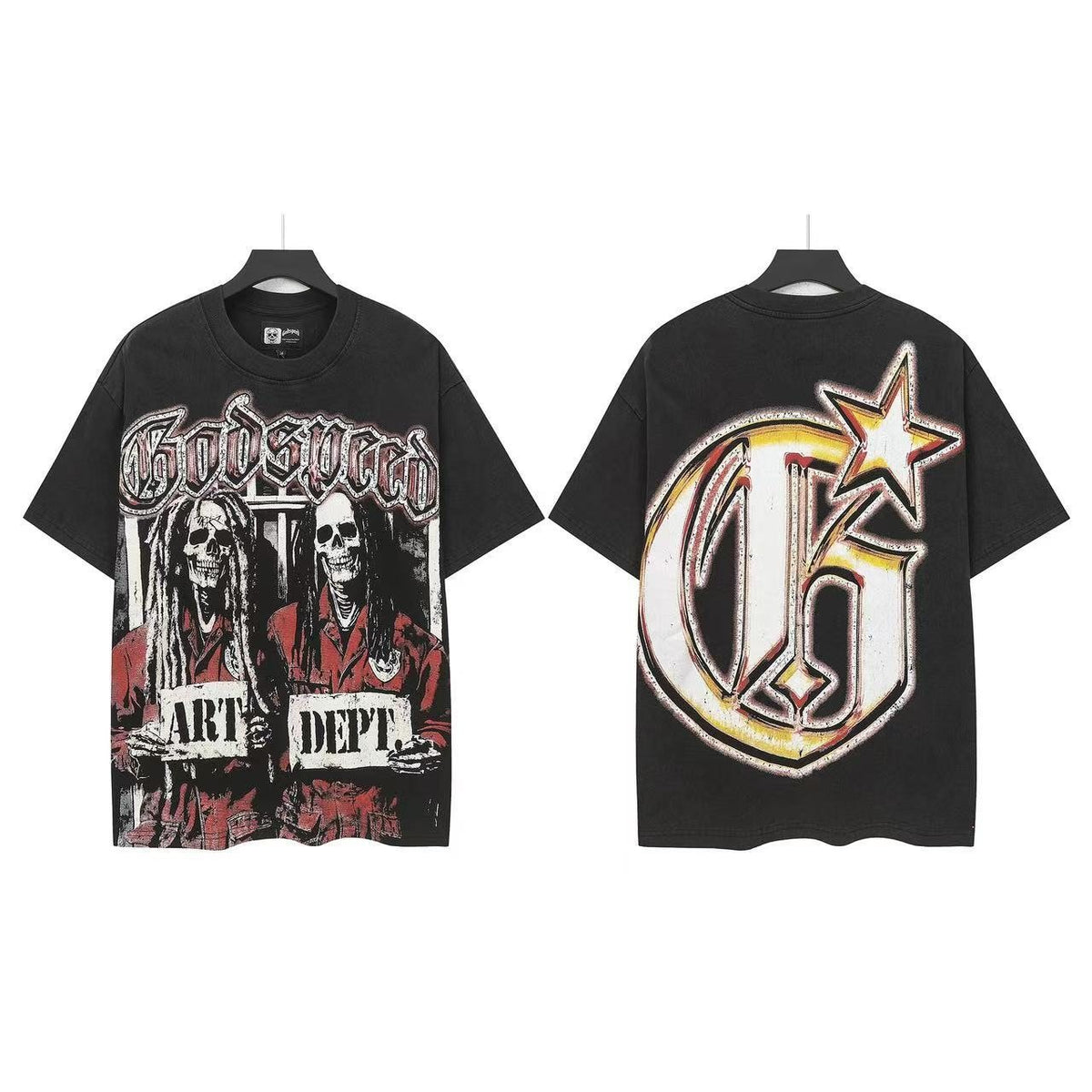 Godspeed Art Dept G and Star Graphic T-Shirt