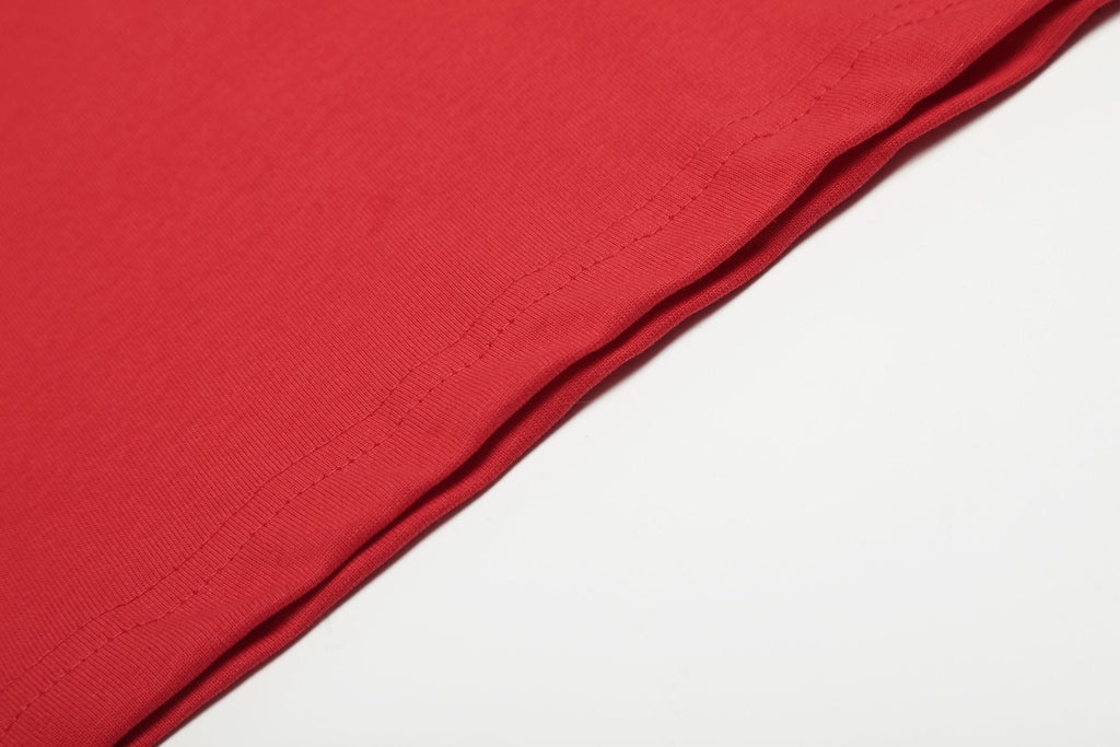 Sp5der Yellow Western Graphic Red T-Shirt