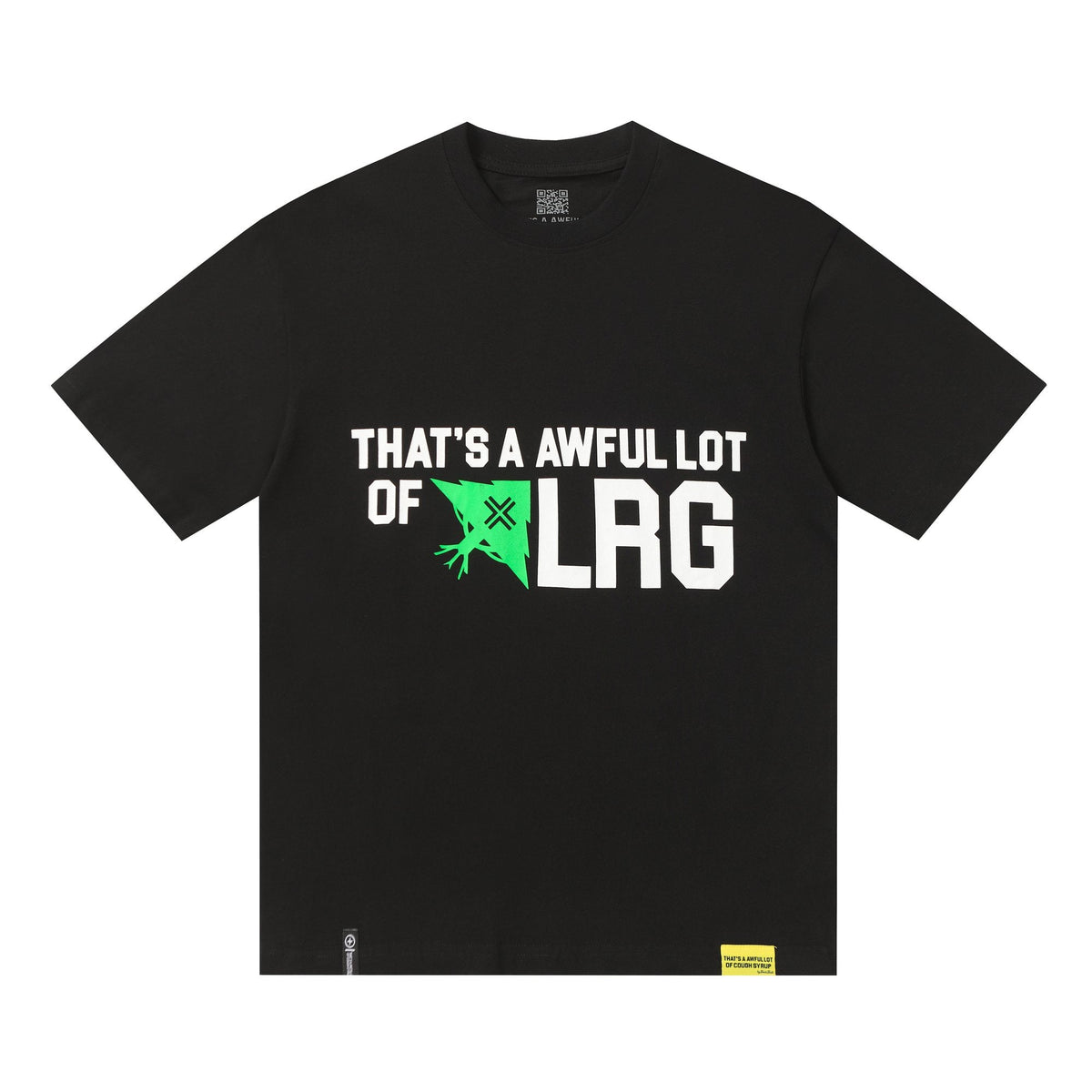 THAT'S A AWFUL LOT OF COUGH SYRUP Front & Back Graphic Short-Sleeve T-Shirt