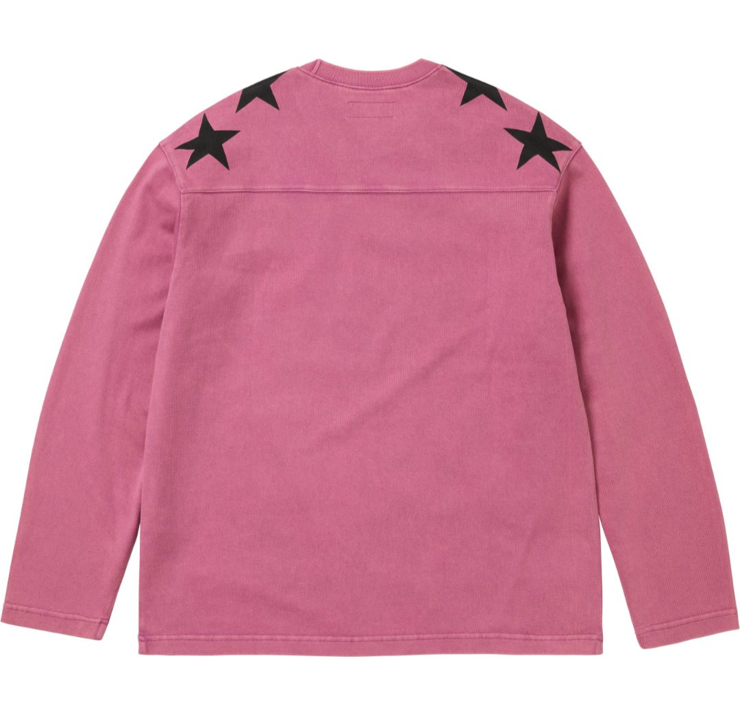 Supreme Star Number Graphic Long-Sleeve T-Shirt