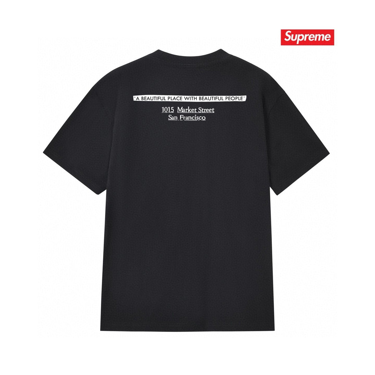 Supreme Address Graphic Short-Sleeve T-Shirt
