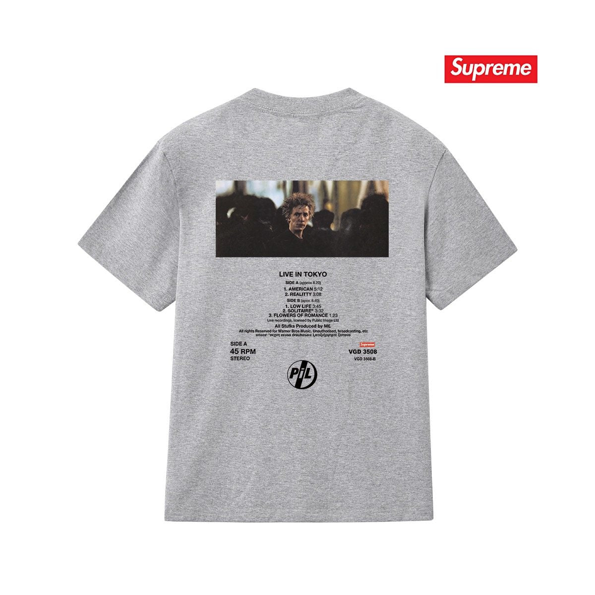 Supreme Live in Tokyo Photo Graphic T-Shirt