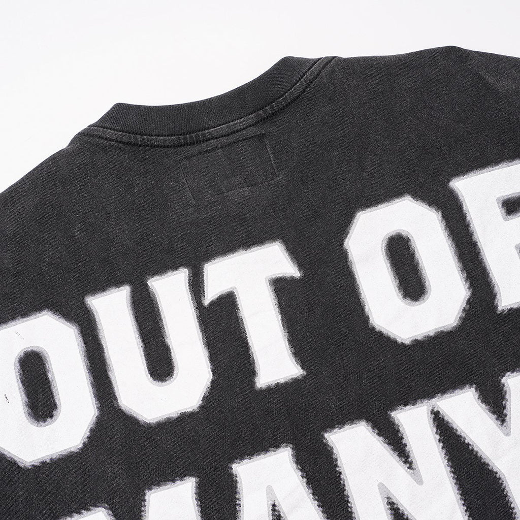 Godspeed Out of Many One Washed Black Graphic T-Shirt