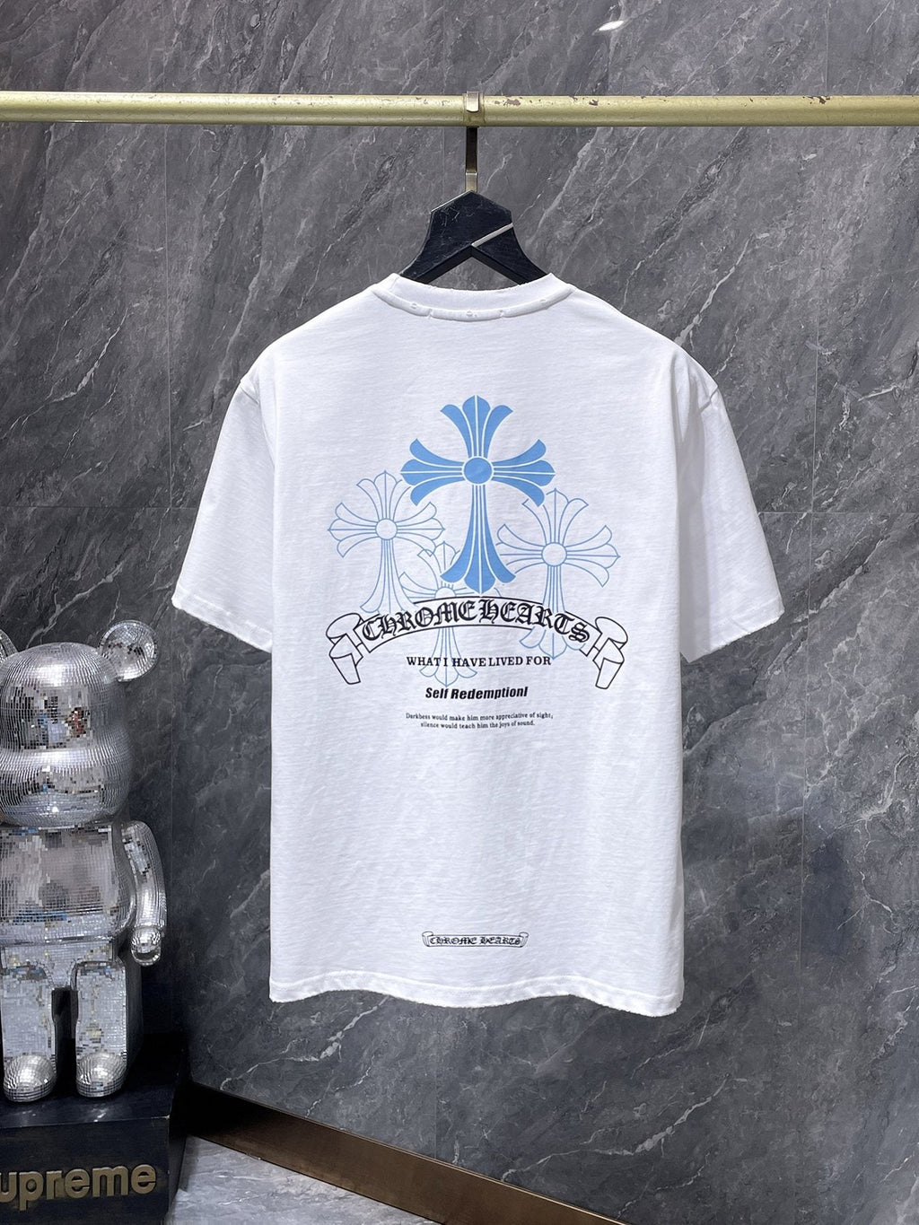 Chrome Hearts Horseshoe Cross Graphic T-Shirt