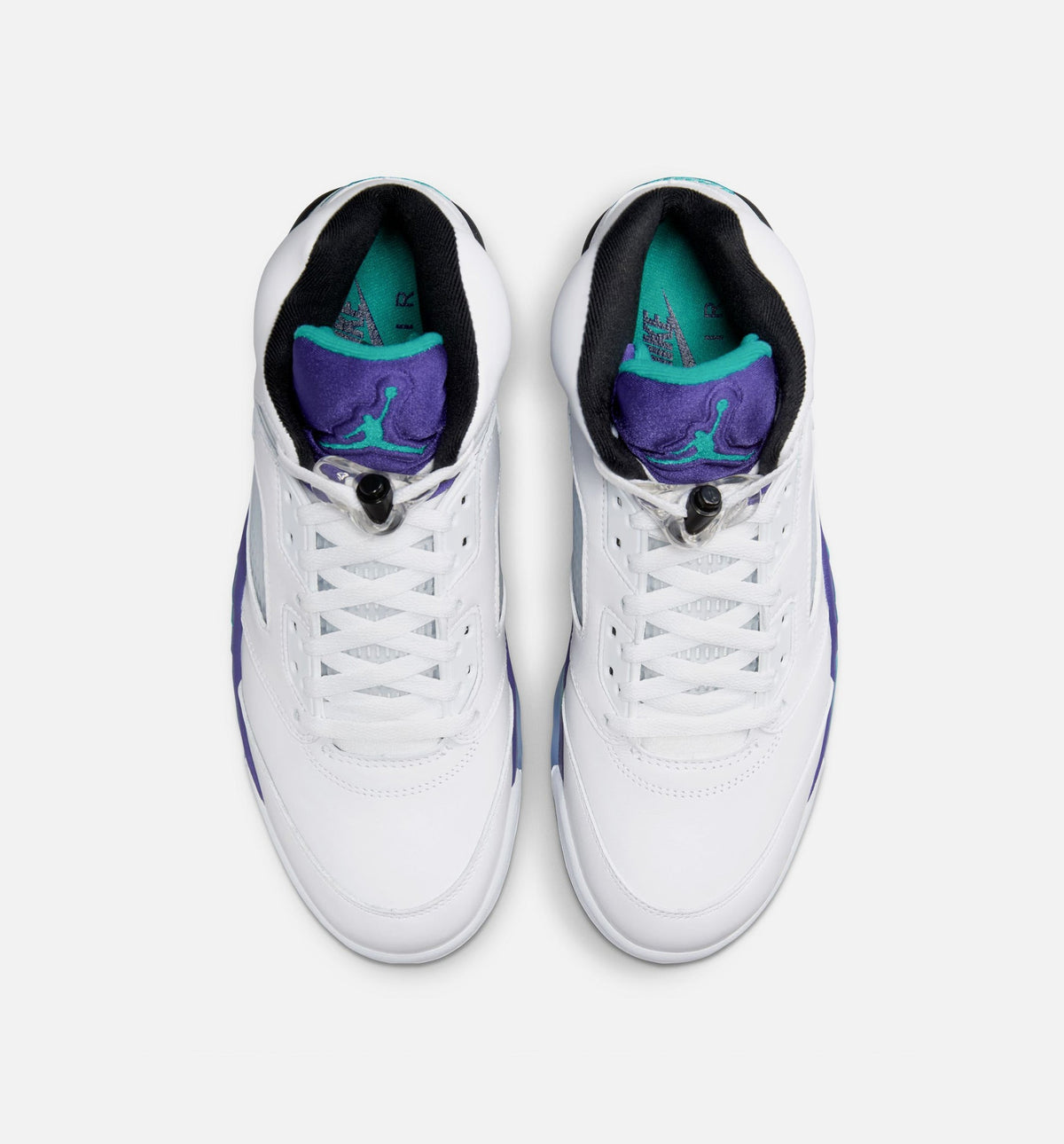Air Jordan 5 Retro "Grape" Men's Shoe – White/New Emerald/Grape Ice/Black