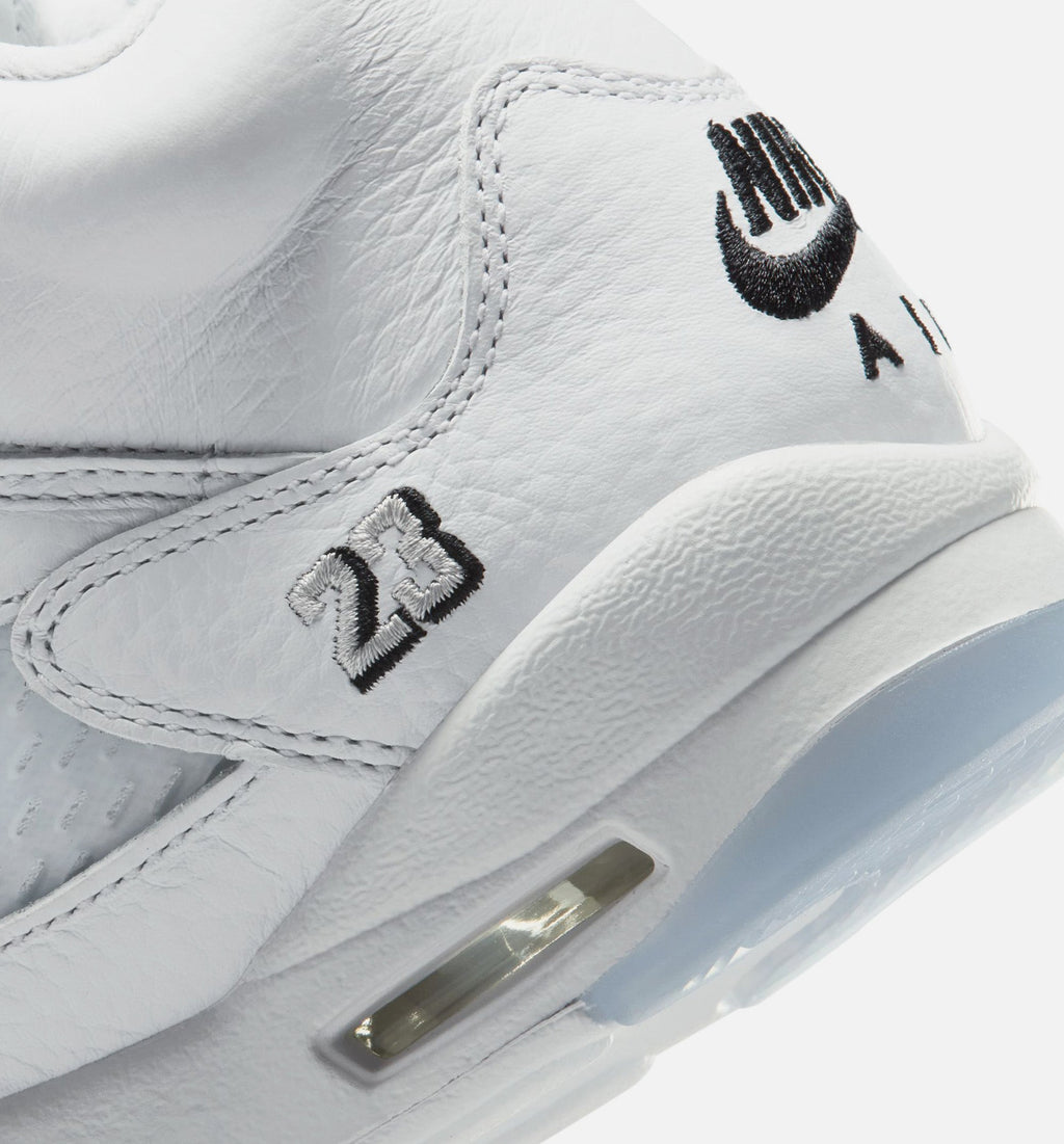 Air Jordan 5 Retro OG White Metallic | Grade School Lifestyle Shoe | White/Black/Metallic Silver