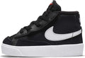 Toddler's Nike Blazer Mid '77 Black/White-White-Team Orange (DA4088 002)