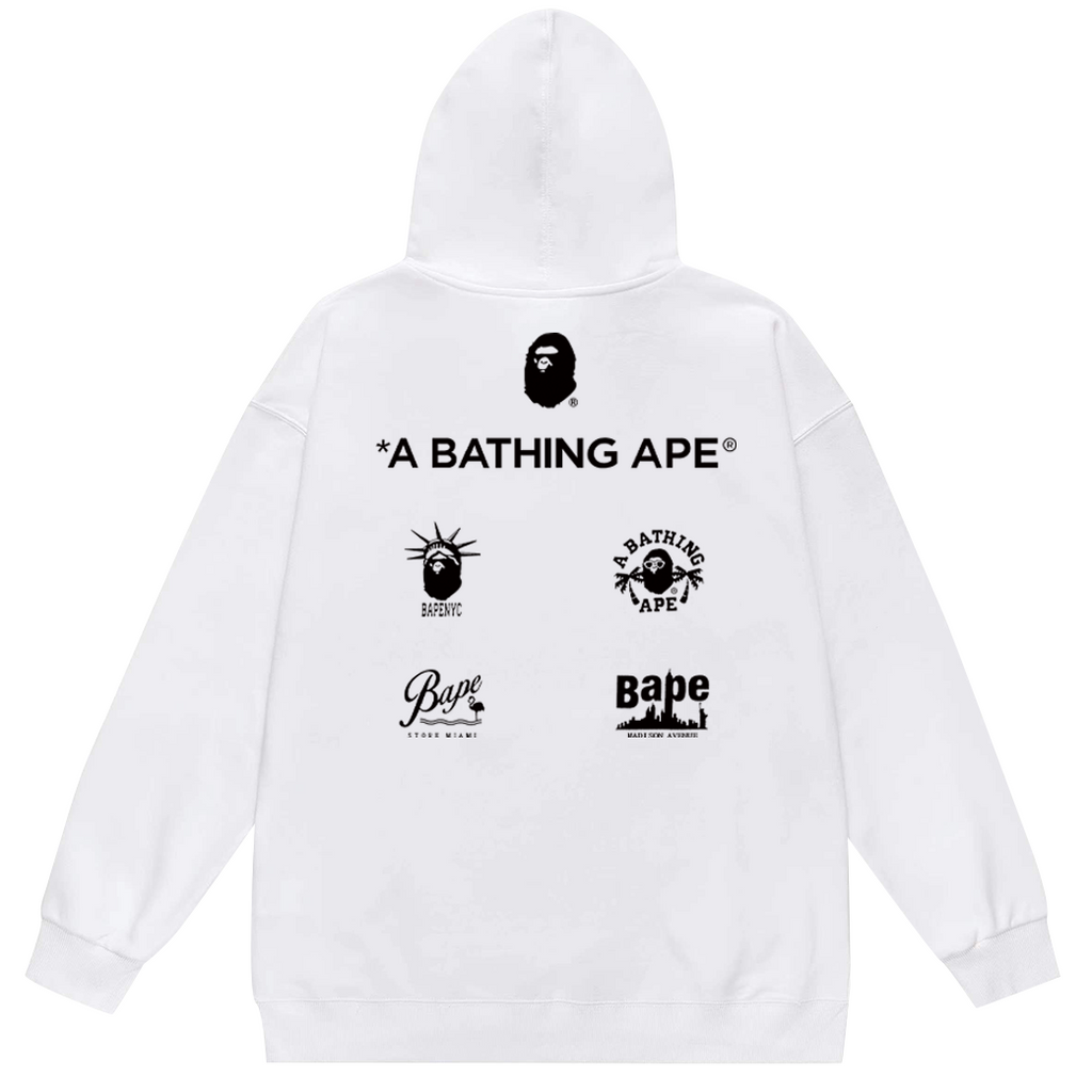 BAPE Classic Art Graphic Hoodie