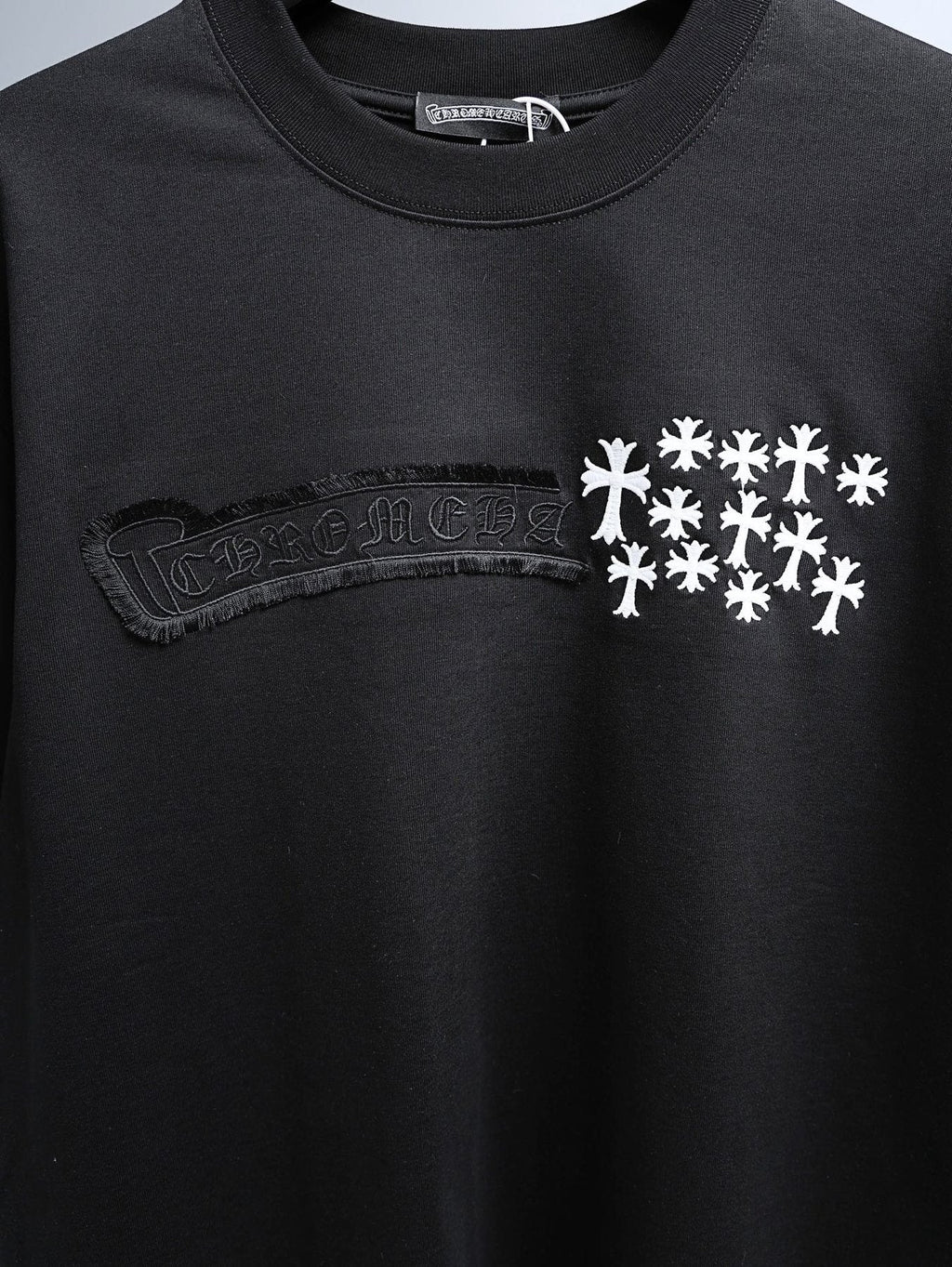 Chrome Hearts Clustered Cross Short-Sleeve T-Shirt