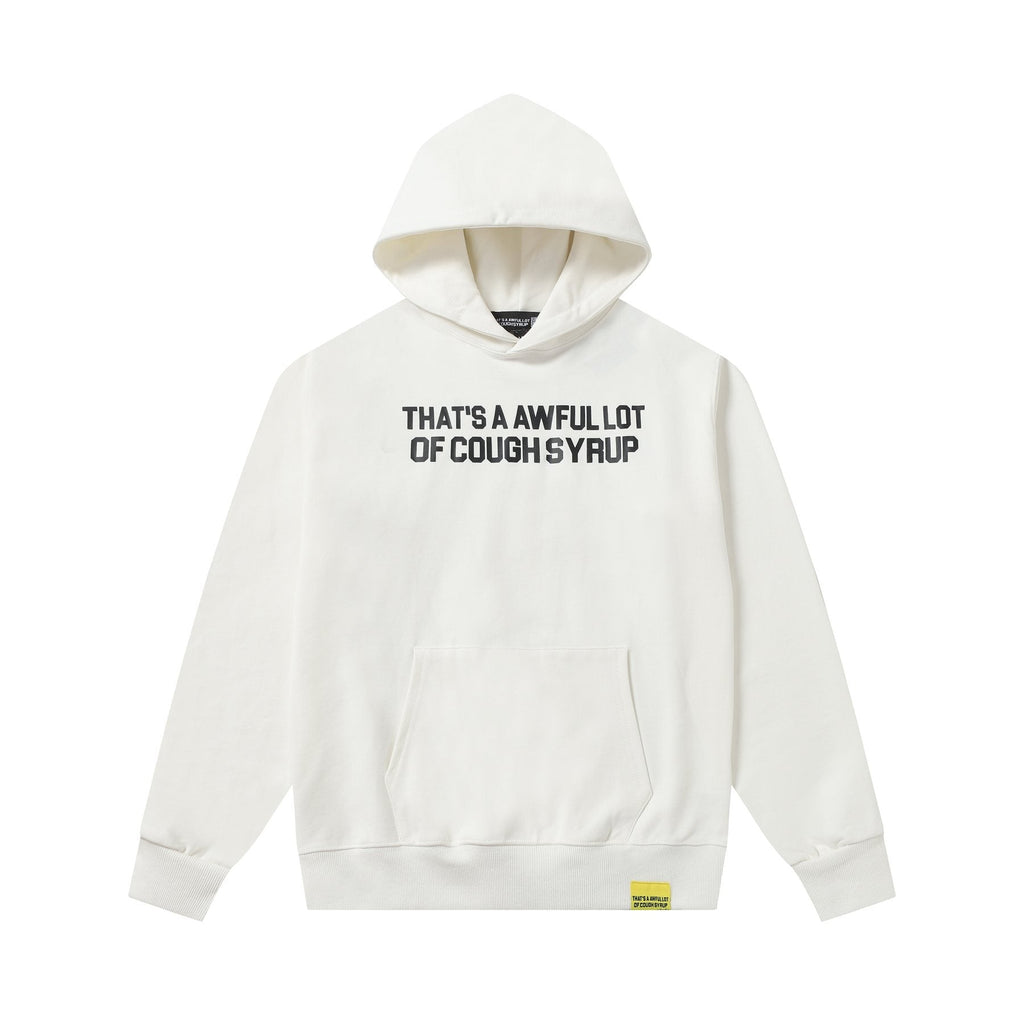 THAT'S A AWFUL LOT OF COUGH SYRUP Angel Tears Graphic Hoodie