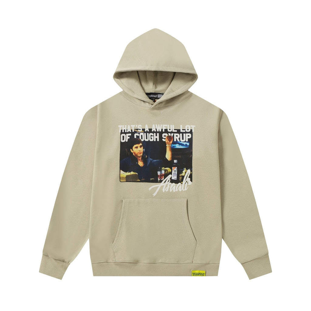 THAT'S A AWFUL LOT OF COUGH SYRUP Photo Graphic Pullover Hoodie