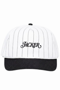 JACKER CLASSIC STRIPE SNAPBACK 5 PANEL Black / White