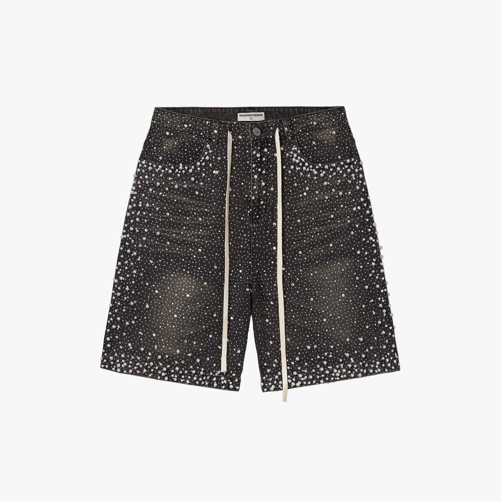 Vale Forever Rainstorm Jorts Black