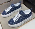 Dsquared2 Men's Navy Blue Patterned Sneakers