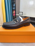 Louis Vuitton Dark Brown Textured Loafer