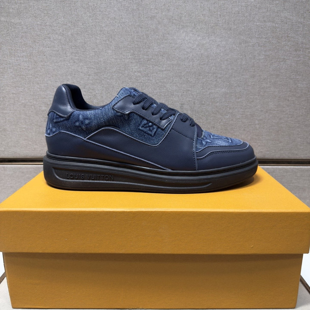 Louis Vuitton Men's Panel Low-Top Sneakers