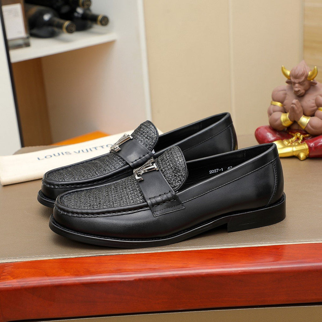 Louis Vuitton Woven Vamp Men’s Loafers