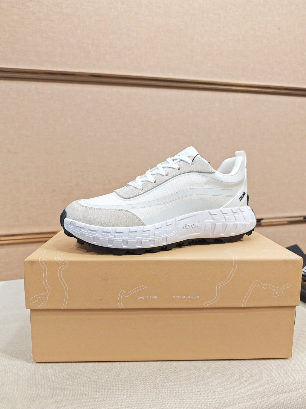 ZEGNA Paneled Low-Top Sneakers