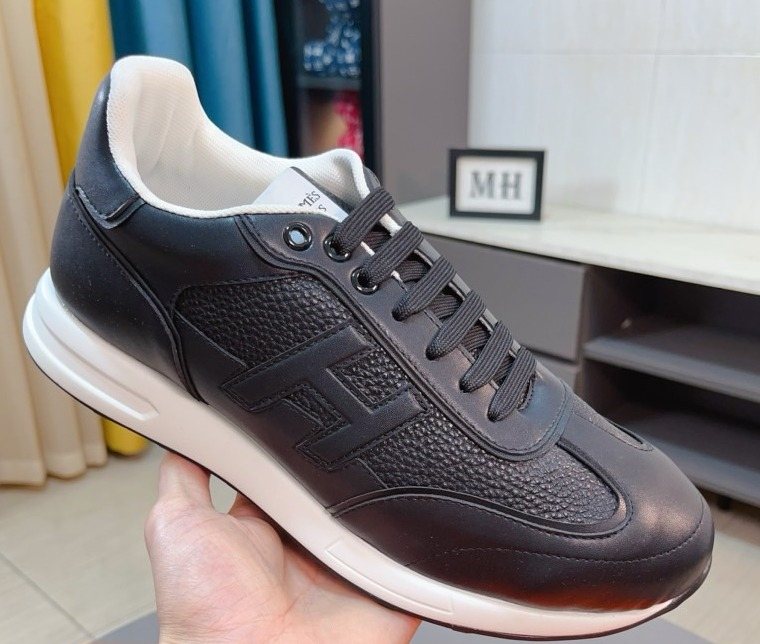 Hermès H-Panel Low-Top Sneakers
