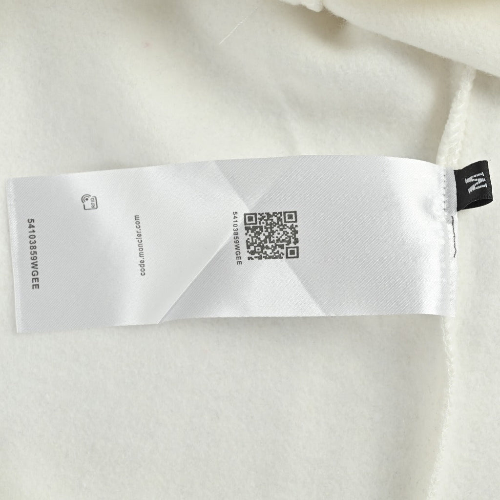 Moncler 25FW Triple Badge Crewneck Sweatshirt White